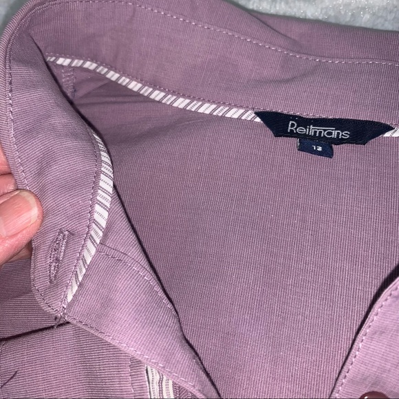 Blouse with pinstripe detailing on inner cuff - Picture 5 of 13